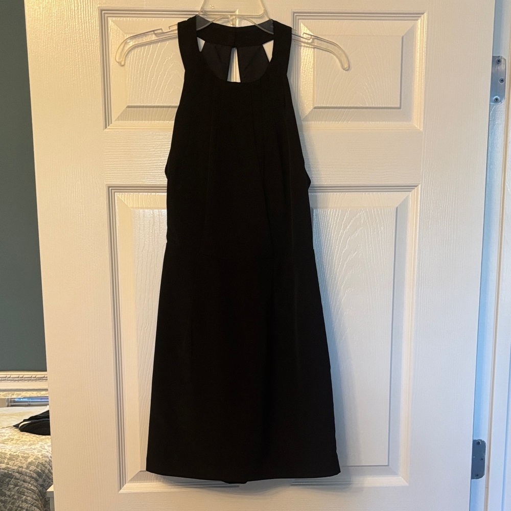 BCBGeneration Elegant Black Sleeveless, Backless Mini Dress